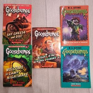 Vintage Goosebump Books (5 Books)